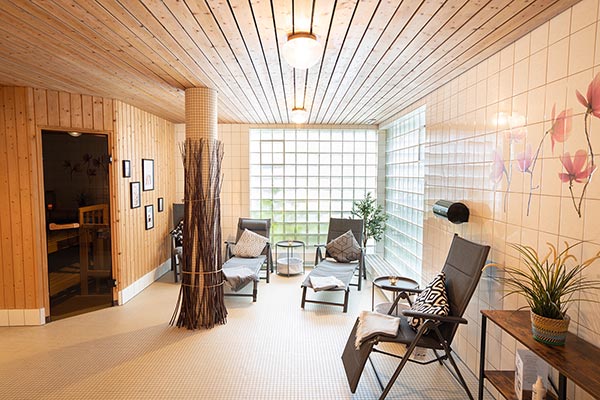 Sauna mit Ruhebereich