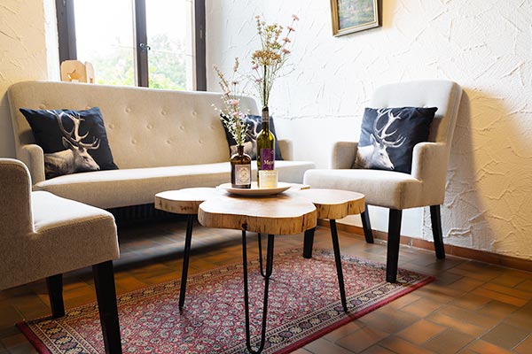 Gemütliche Lounge im Haus Einbollen