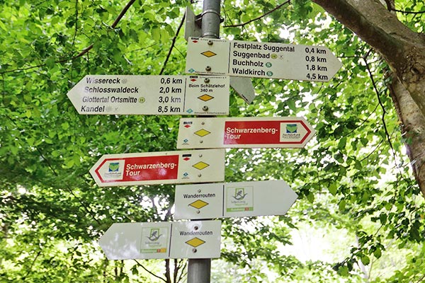 Traumhafte Wanderwege rund um Waldkirch